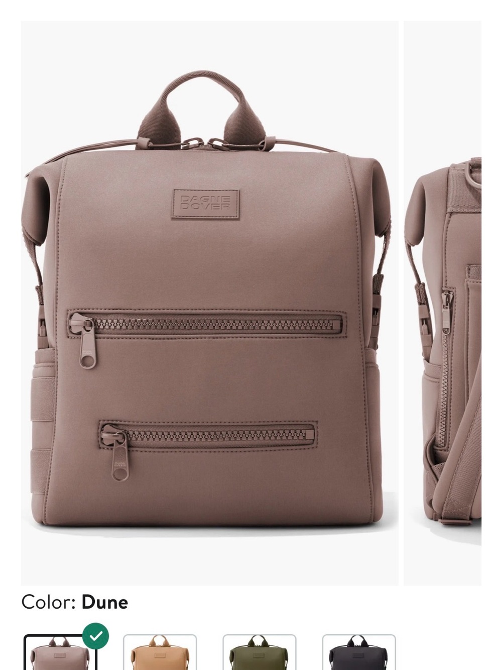 Dagne Dover Dune diaper bag backpack